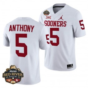 Andrel Anthony 2023 Allstate Red River Rivalry White Football Jersey