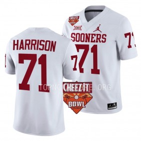 Anton Harrison Oklahoma Sooners 2022 Cheez-It Bowl White College Football Jersey