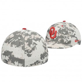 Oklahoma Sooners Camo Aero True Baseball Performance Fitted Hat